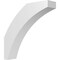 Ekena Millwork 5 1/2-in. W x 24-in. D x 24-in. H Thorton Architectural Grade PVC Knee Brace BRCP055X24X24THR - alternate 1